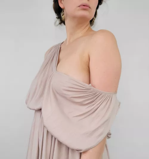 This dress is so delicate and [f]eminine and pretty by MarieAtwood