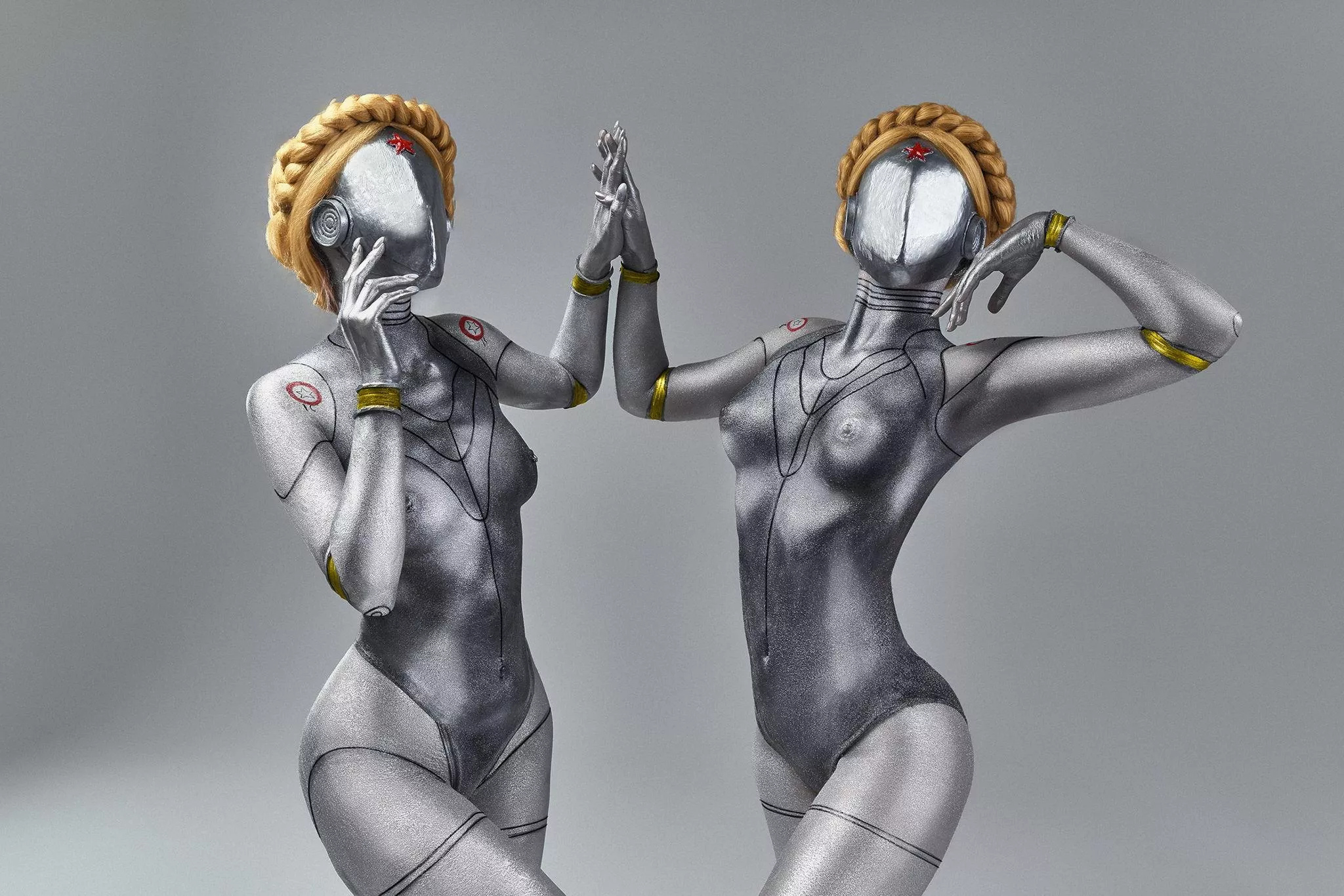 Twins (MargoKuz and Redd_sg) [Atomic Heart] posted by MargoKuzina