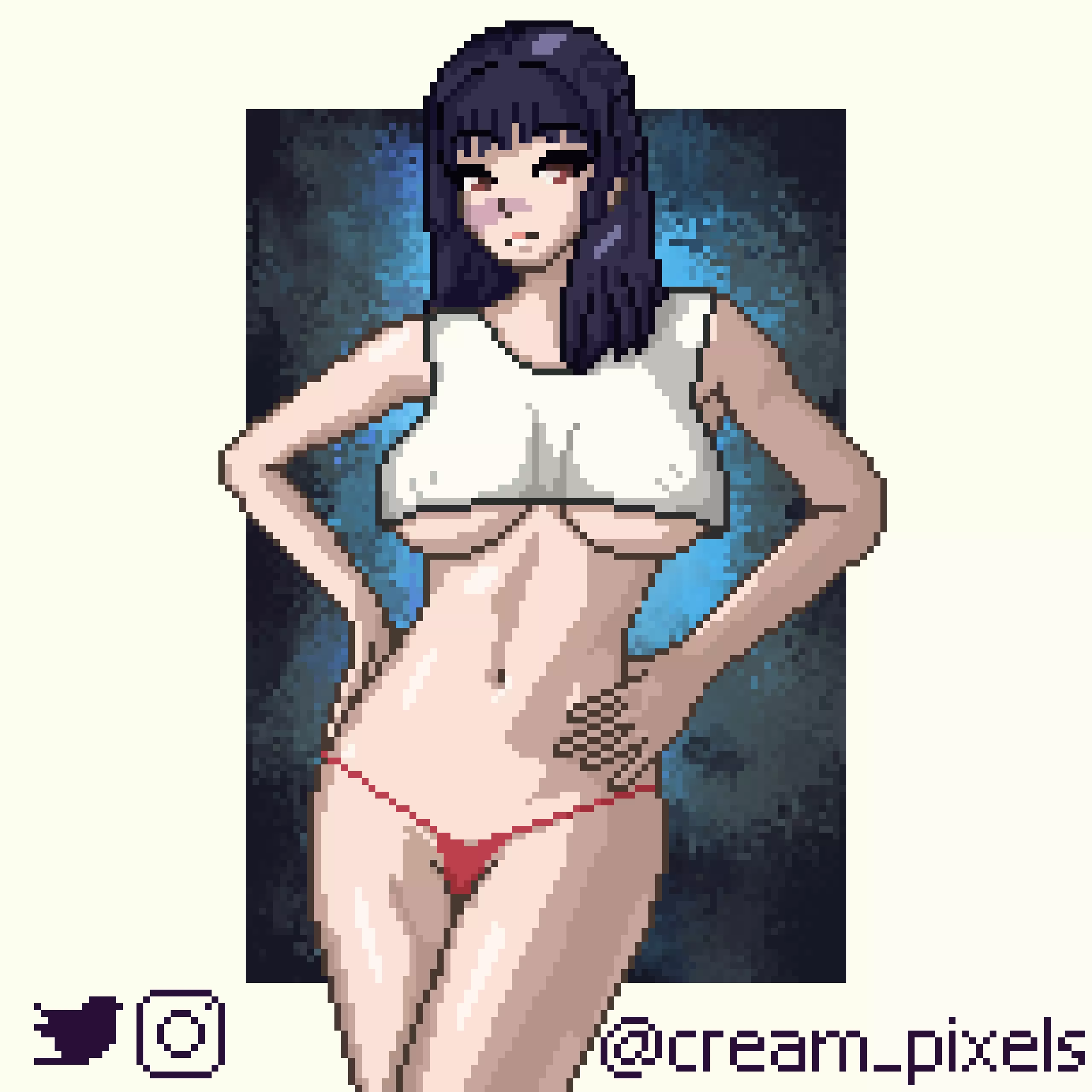 Utahime Iori in hot pixels posted by CreamPixels