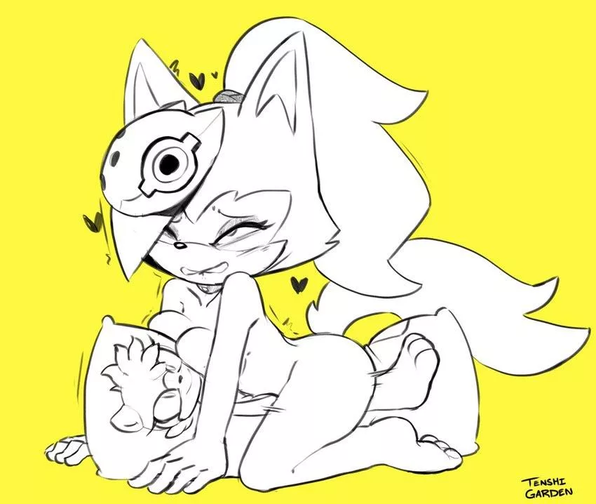 Whisper Enjoying Herself posted by Silvazefanart