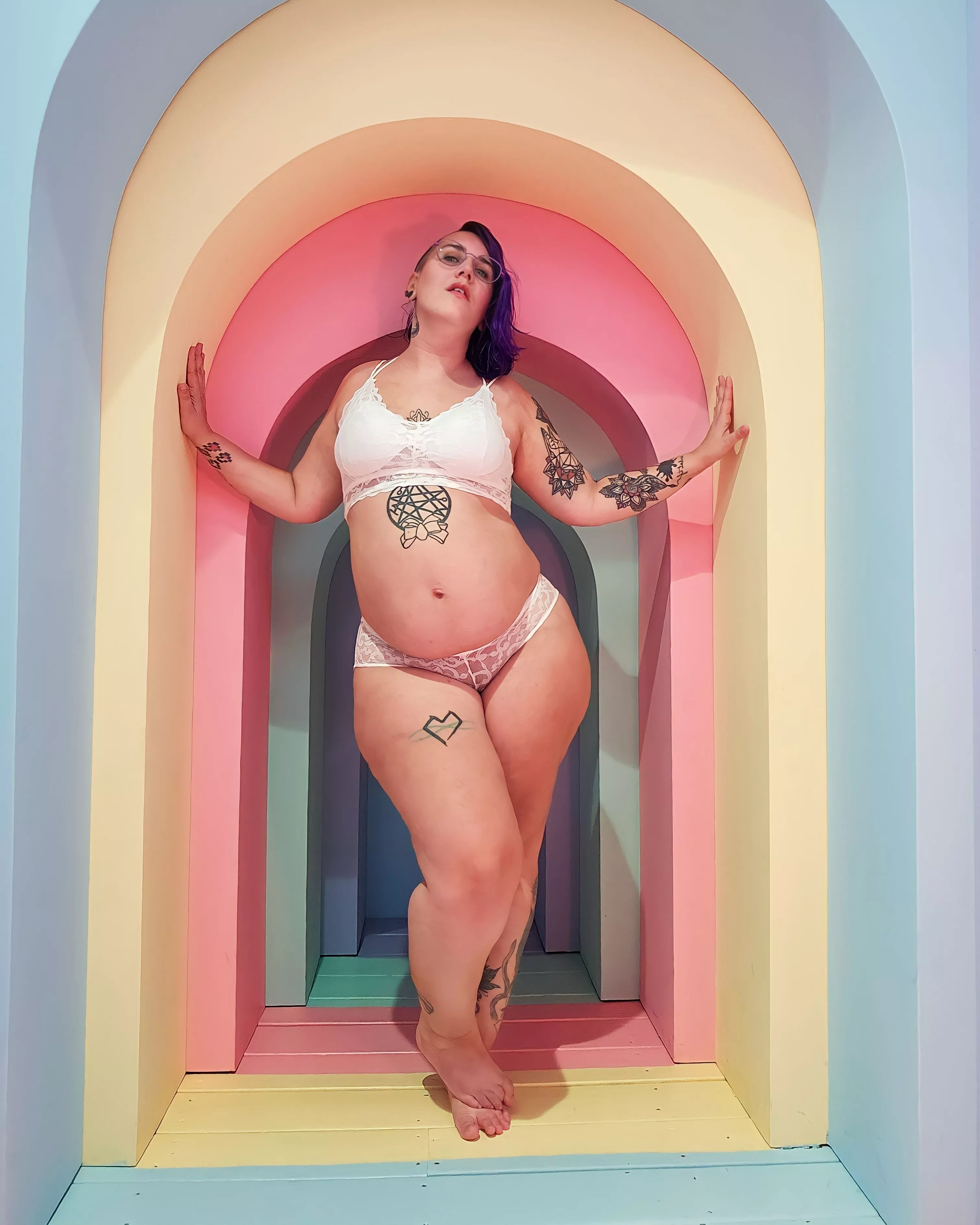 25 weeks here ^^ posted by your_geeky_milf