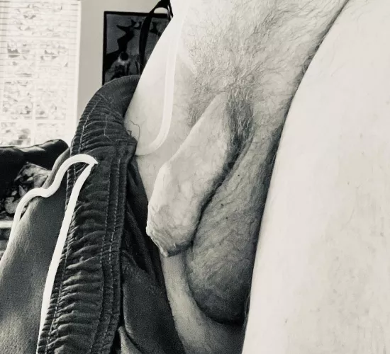 Am I small if I don't hang lower than my balls? Be honest. by jfortan0