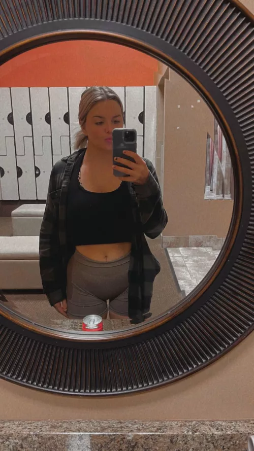 Come say hi in the girls locker room by Lovemsgarner