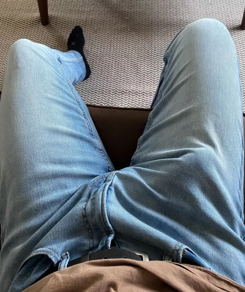 Commando in jeans this morning by _theo_stone_