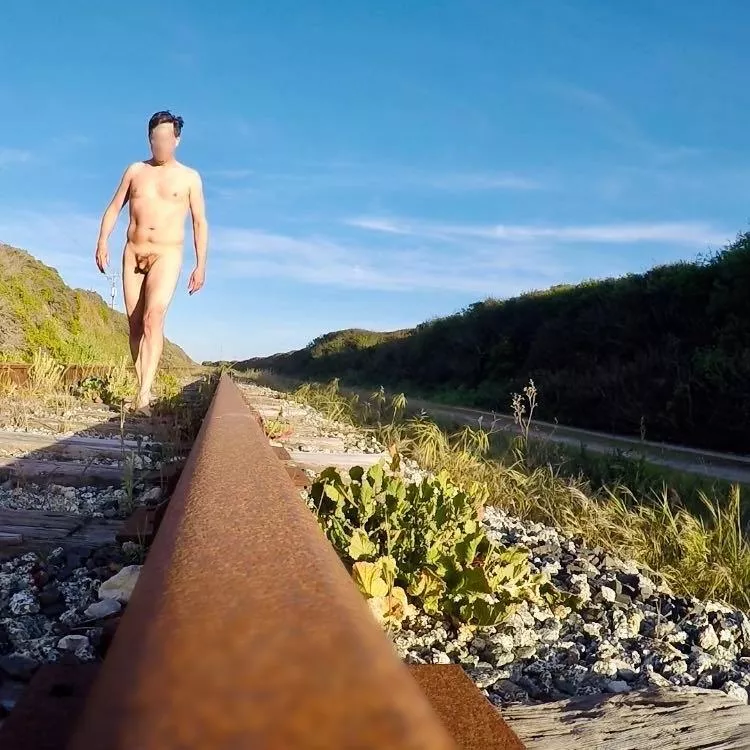 Exploring an old railway posted by ArtPlusSex