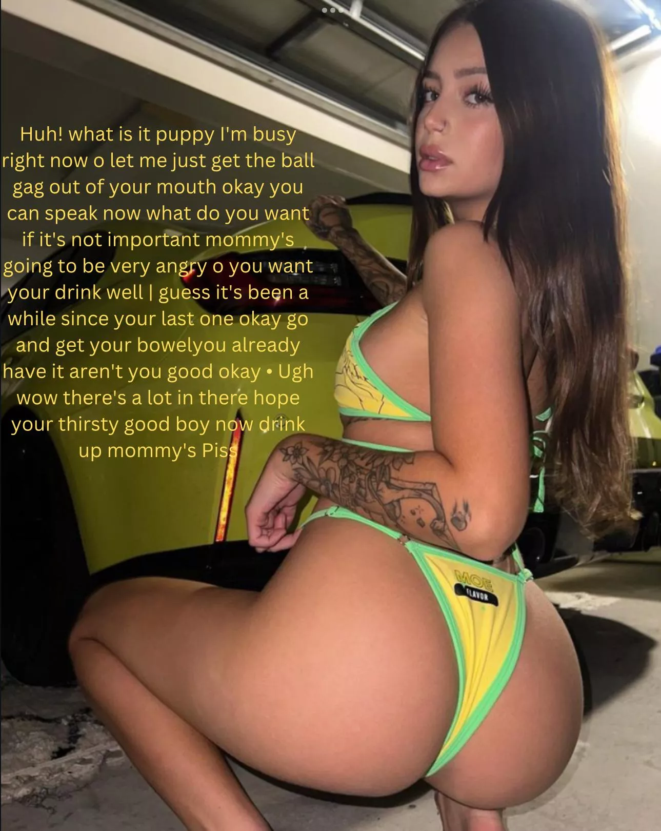 Getting a drink from mommy posted by Noteneo