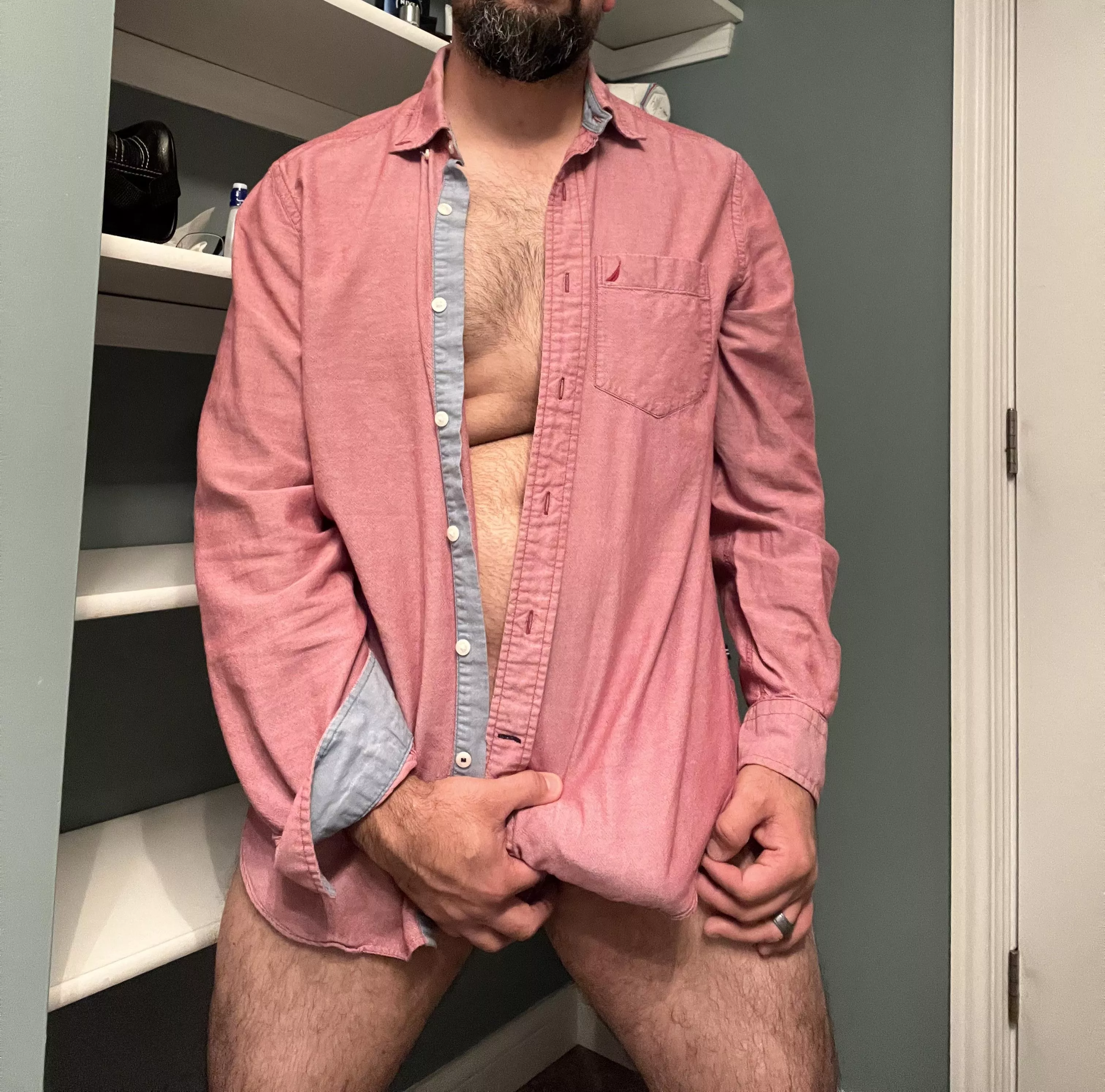 I’ll start off my 37th bday week with my fav color shirt. posted by Sharp-Dog27