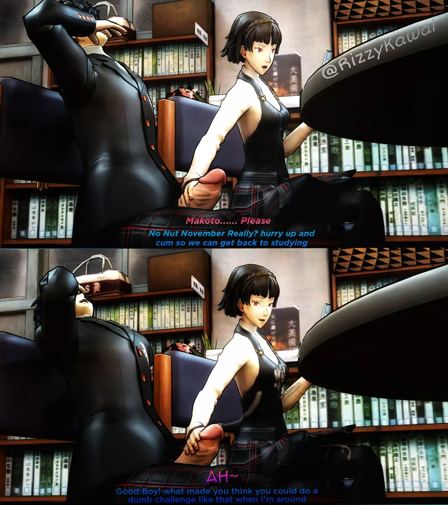 Makoto always wins in the end (@RizzyKawai) posted by DefinitelyNotStrix