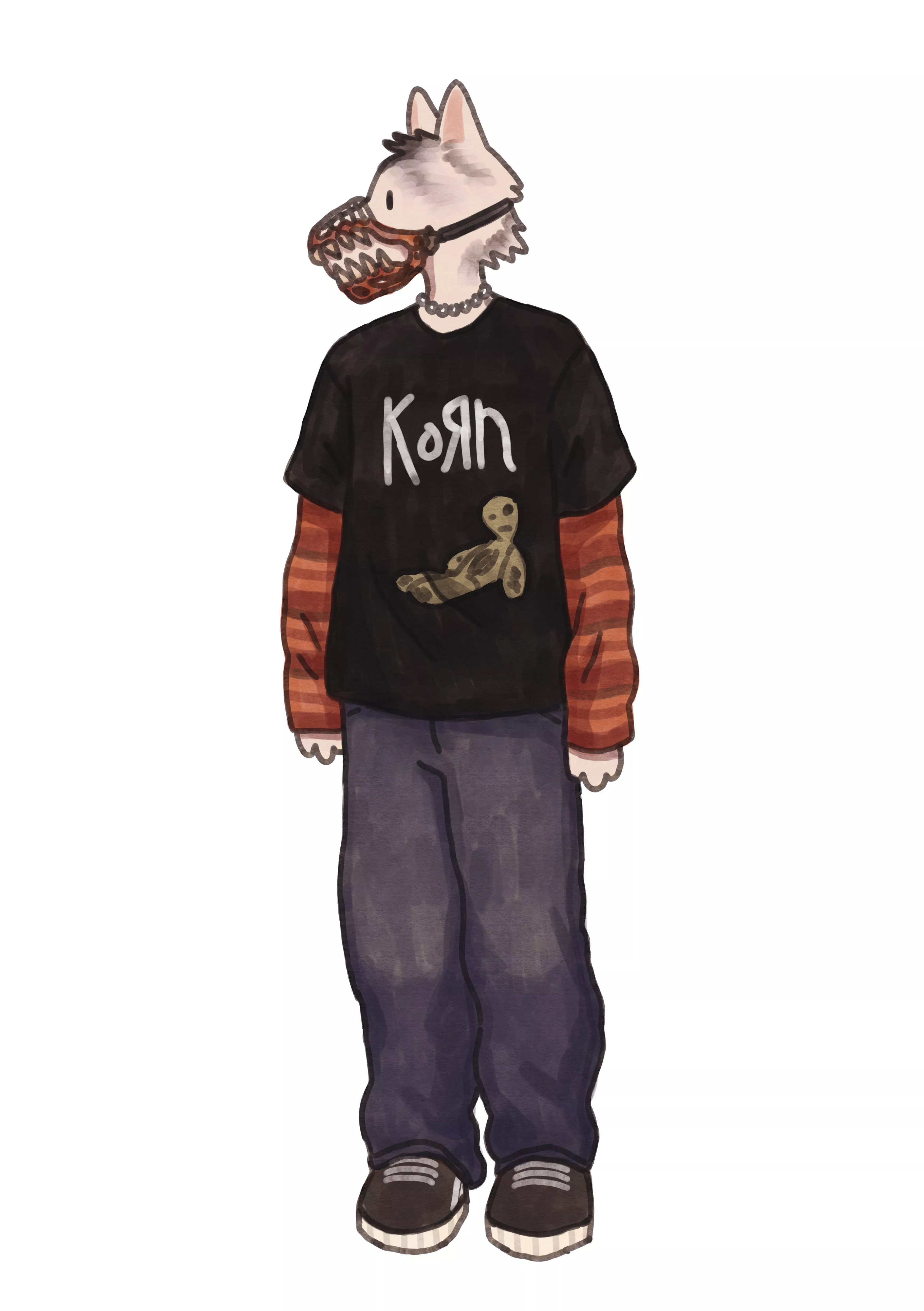 muzzle dog, by me posted by janm_art