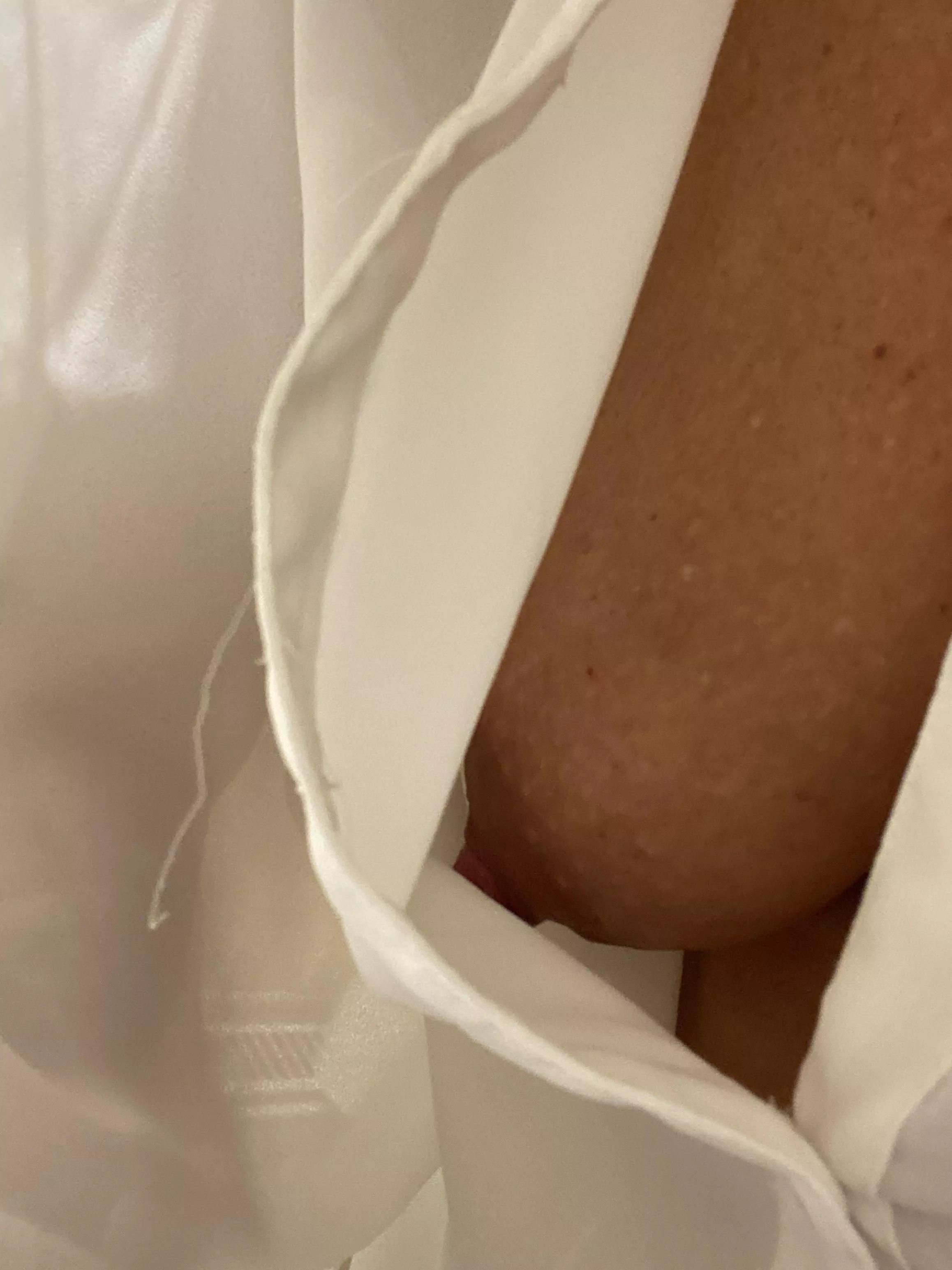 Oh dear look at that stray bit of cotton! posted by Totalnaturalblonde