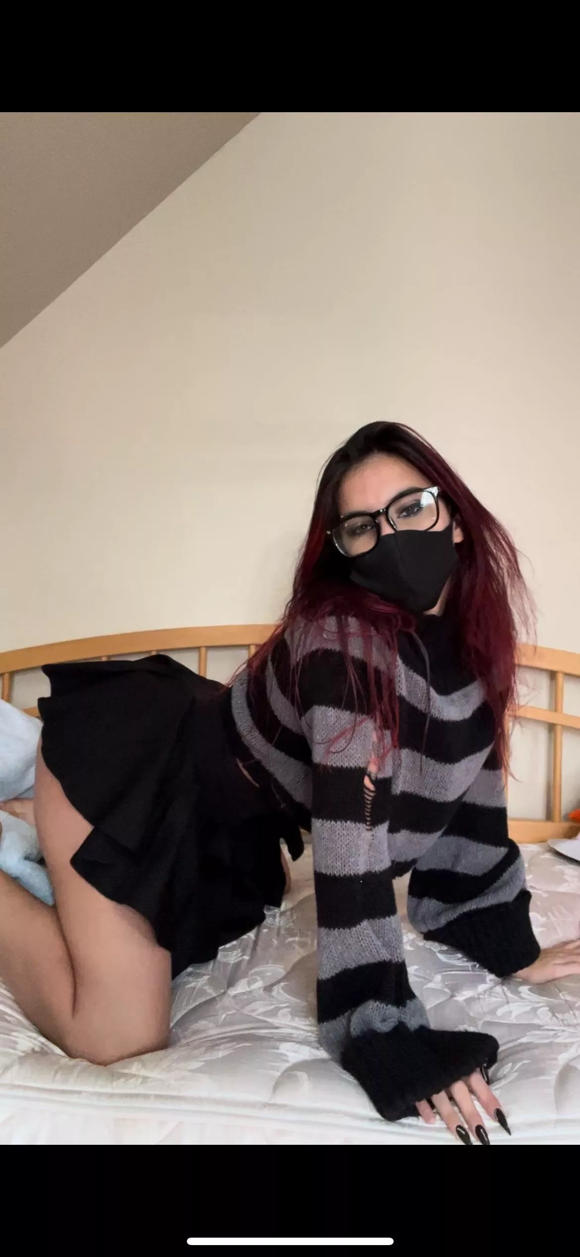 Spank me as you walk by posted by DominateTrixx