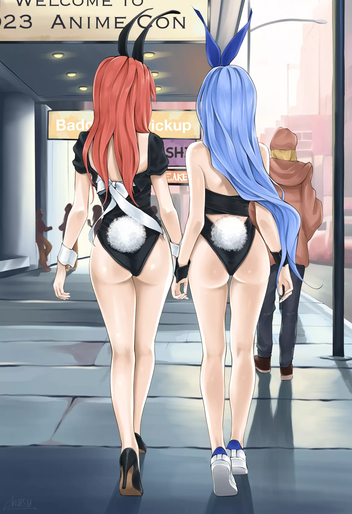 Two Bunnies [Original] posted by ArmorXIII