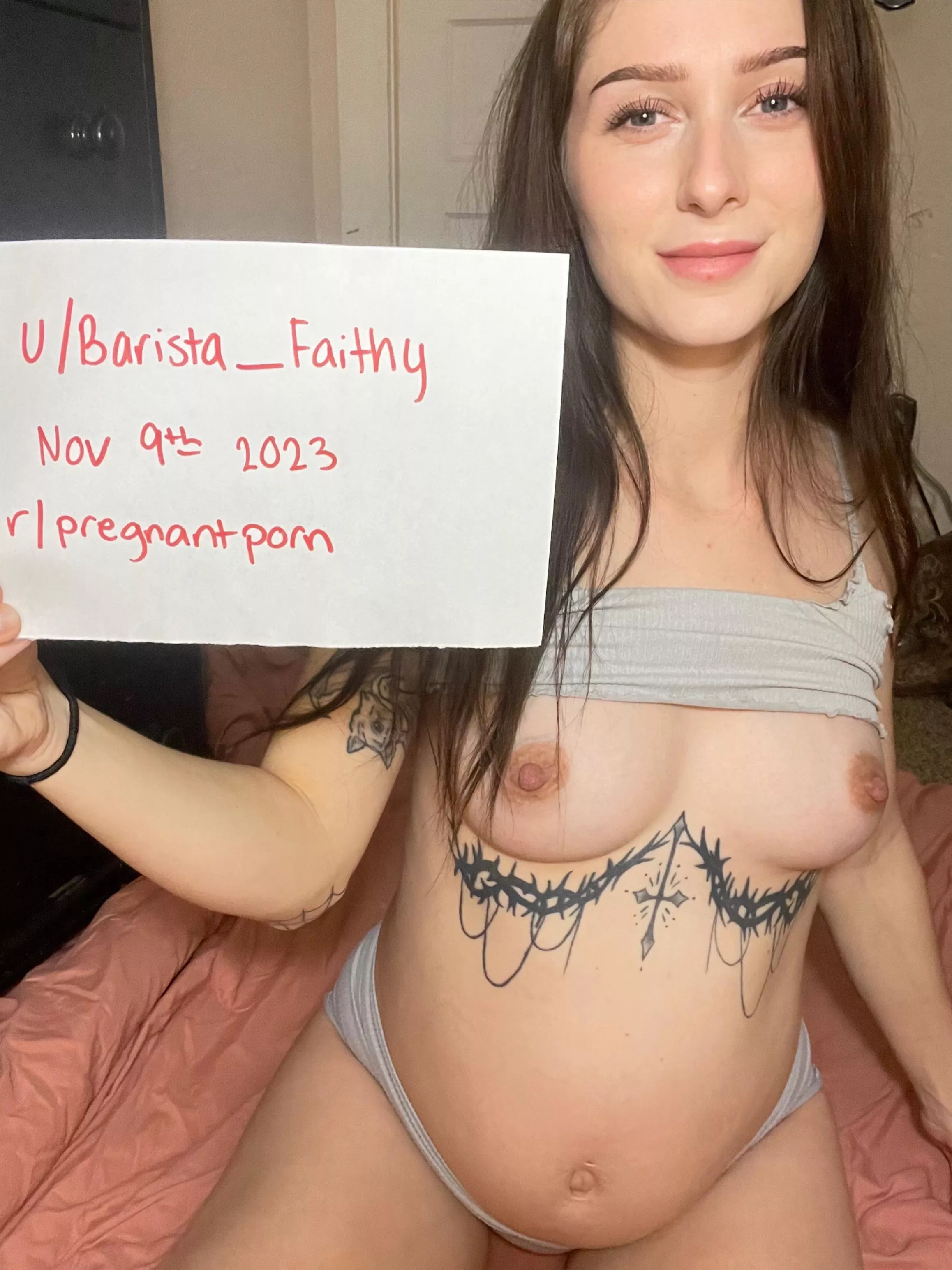 Verification 😚 posted by Barista_Faithy