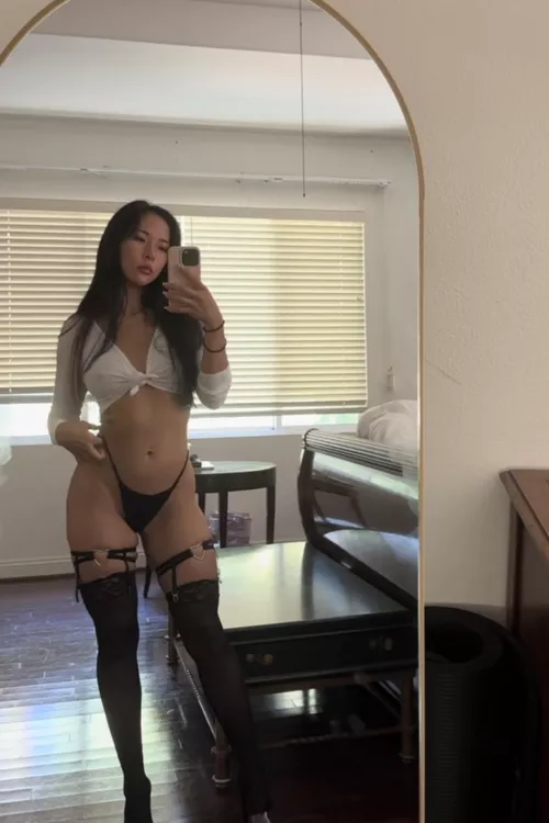 Waiting for you to come home from work 😈 by Miss__hannahx