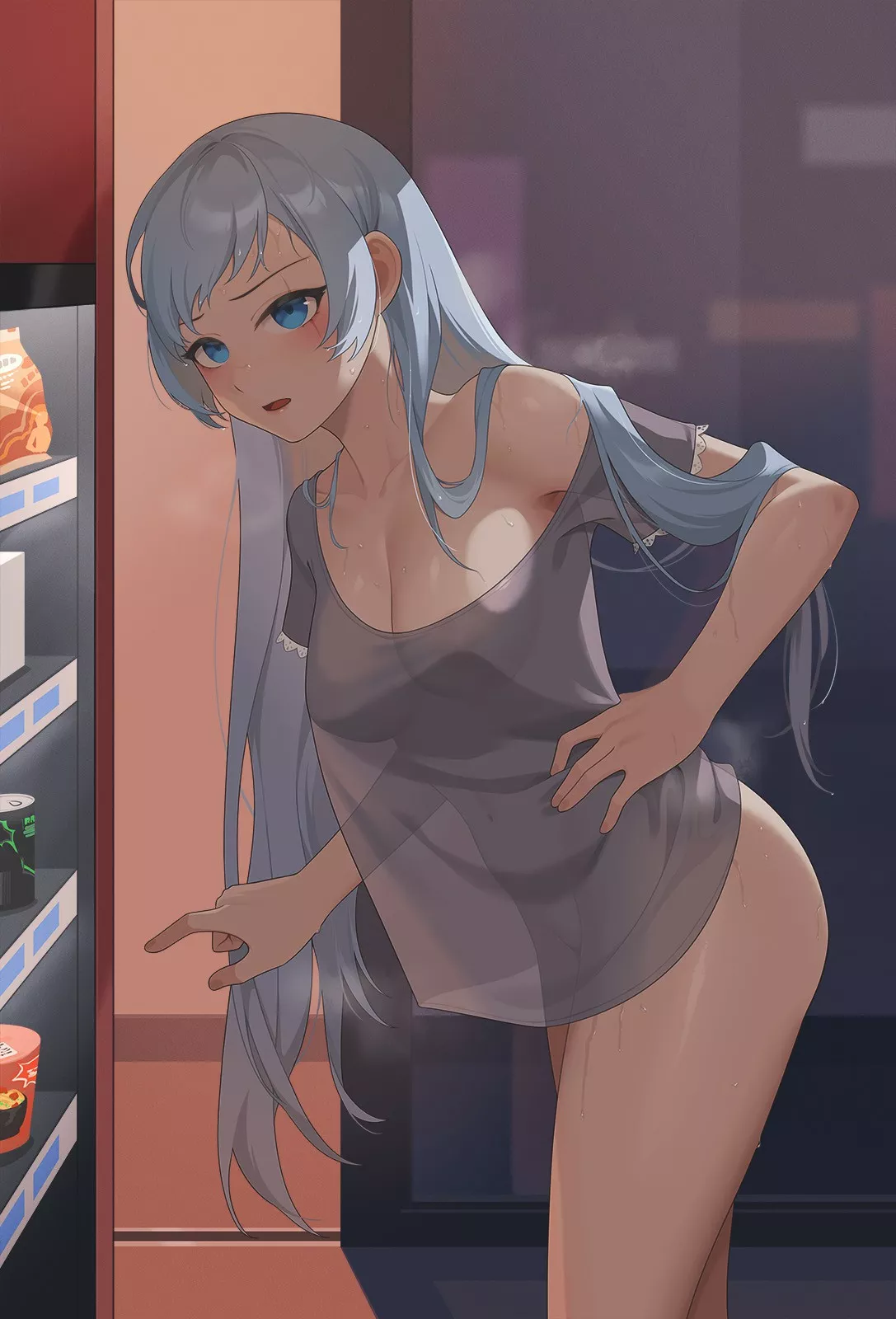 Weiss Schnee in late-night casual clothing (100wang) posted by ClaireDacloush