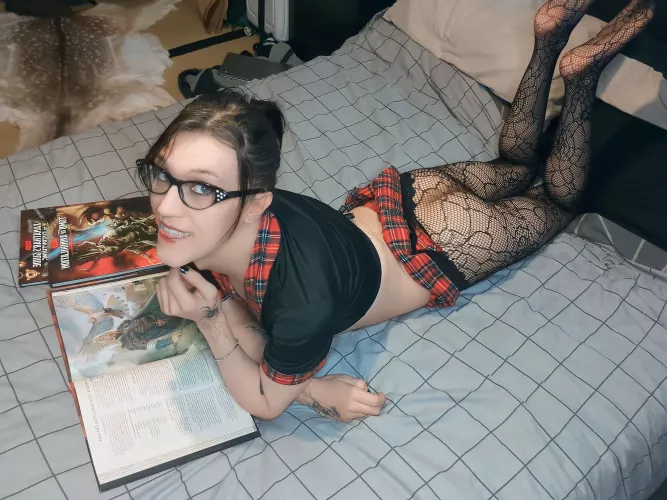 Would you be my study buddy? X by postsissyslut