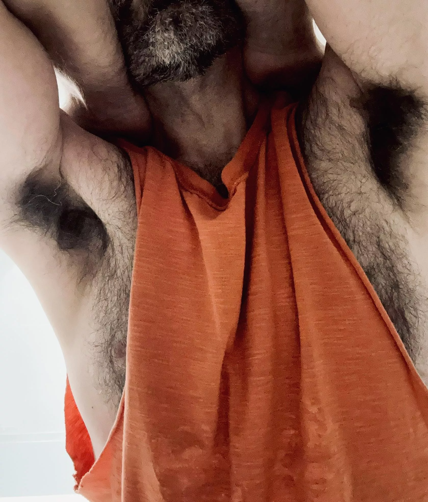 bushy pits & peekaboo tits... posted by jerseyjaxoff