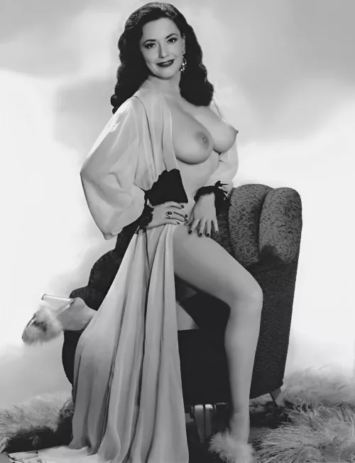 First ever insured breasts worth $50,000 by Lloyd's of London - Evelyn West - 1947 by CoupleofBlankfields