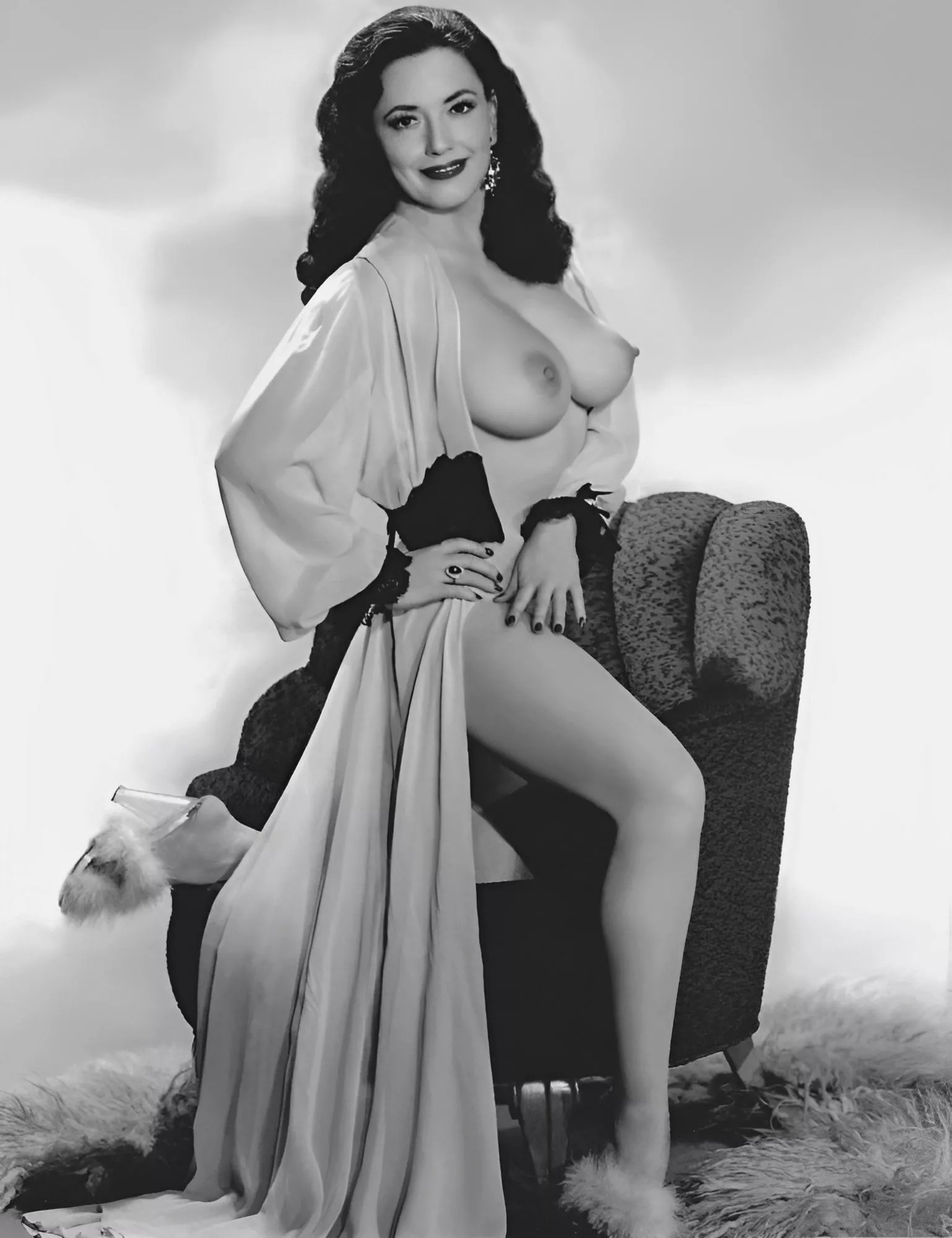 First ever insured breasts worth $50,000 by Lloyd's of London - Evelyn West - 1947 posted by CoupleofBlankfields