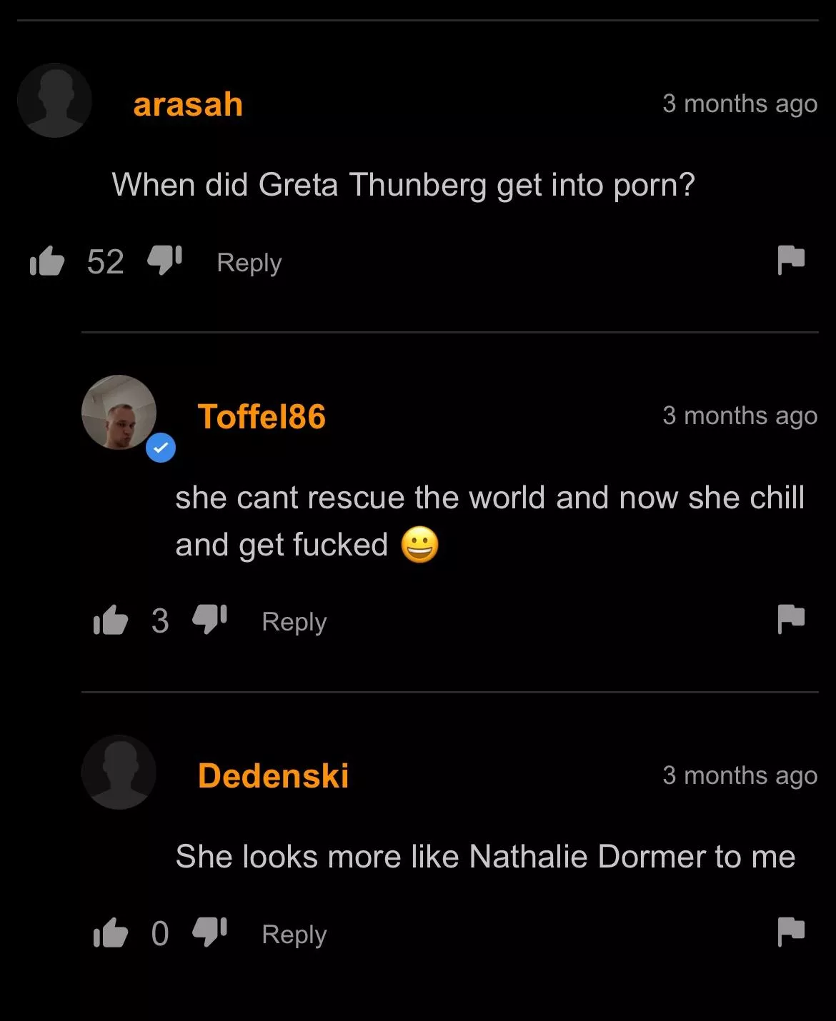 Greta makes an appearance posted by freshmemesoof