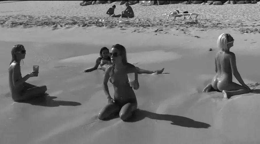 Models on the beach in puerto vallarta by BeachBums1075