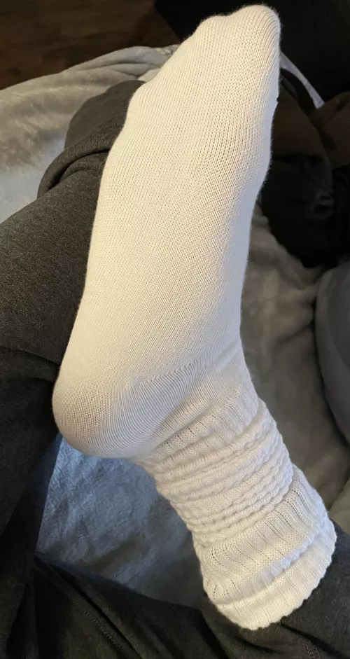 My feet look so sexy in these slouch socks by SoftSocks_