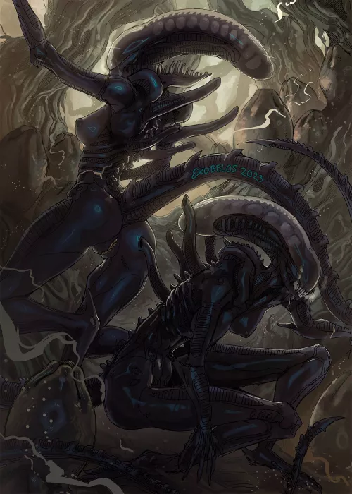 Xenomorphs from the pantry! (@Exobelos) by Able_Health744