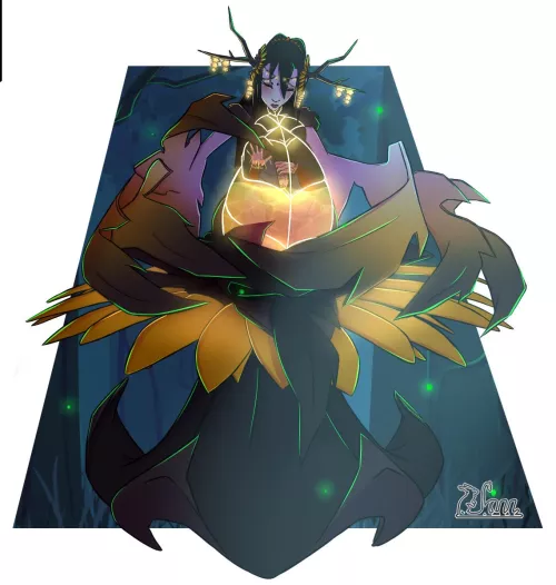 A flower's lunch by MousyLou91