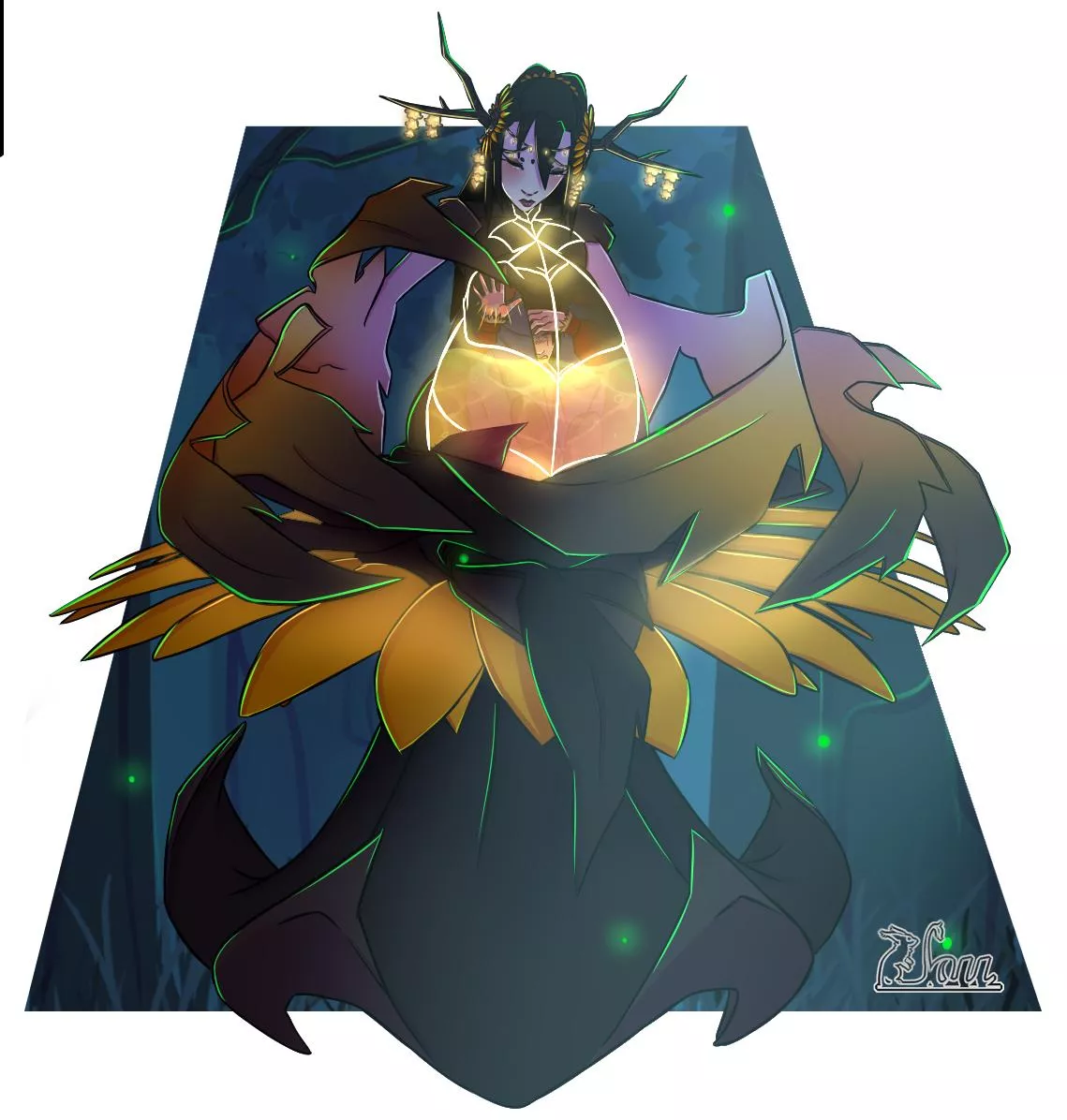 A flower's lunch posted by MousyLou91