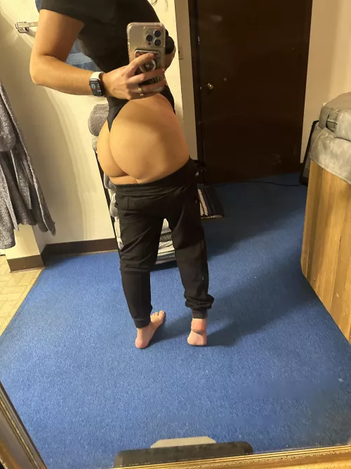 Cheek check before work by RNHotWife