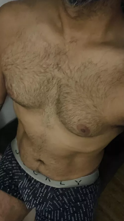 Chest hair works better groomed than shaved, isn’t it? by New_Alarm157