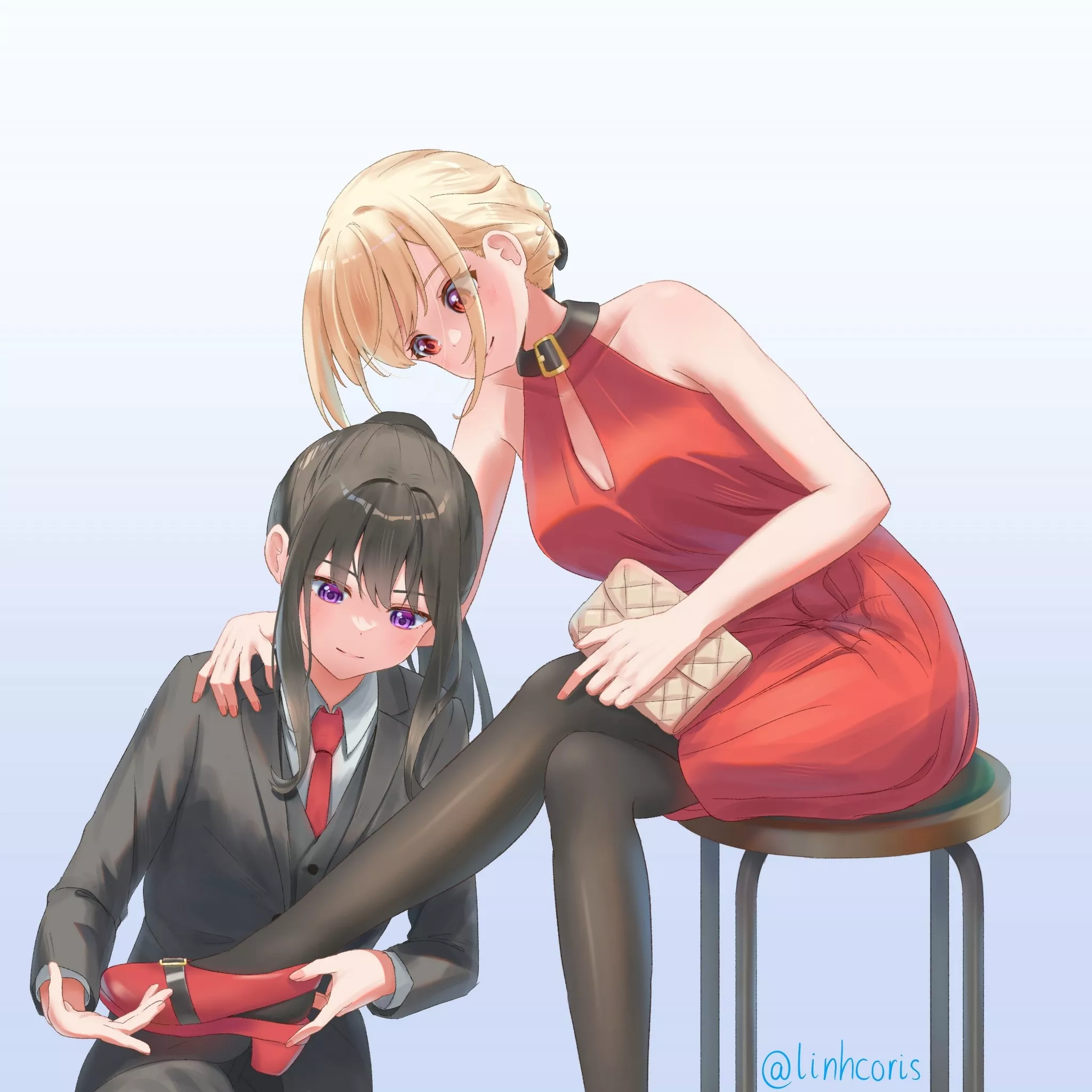 Fitting the new shoes (By Linh) [Lycoris Recoil] posted by queshu22