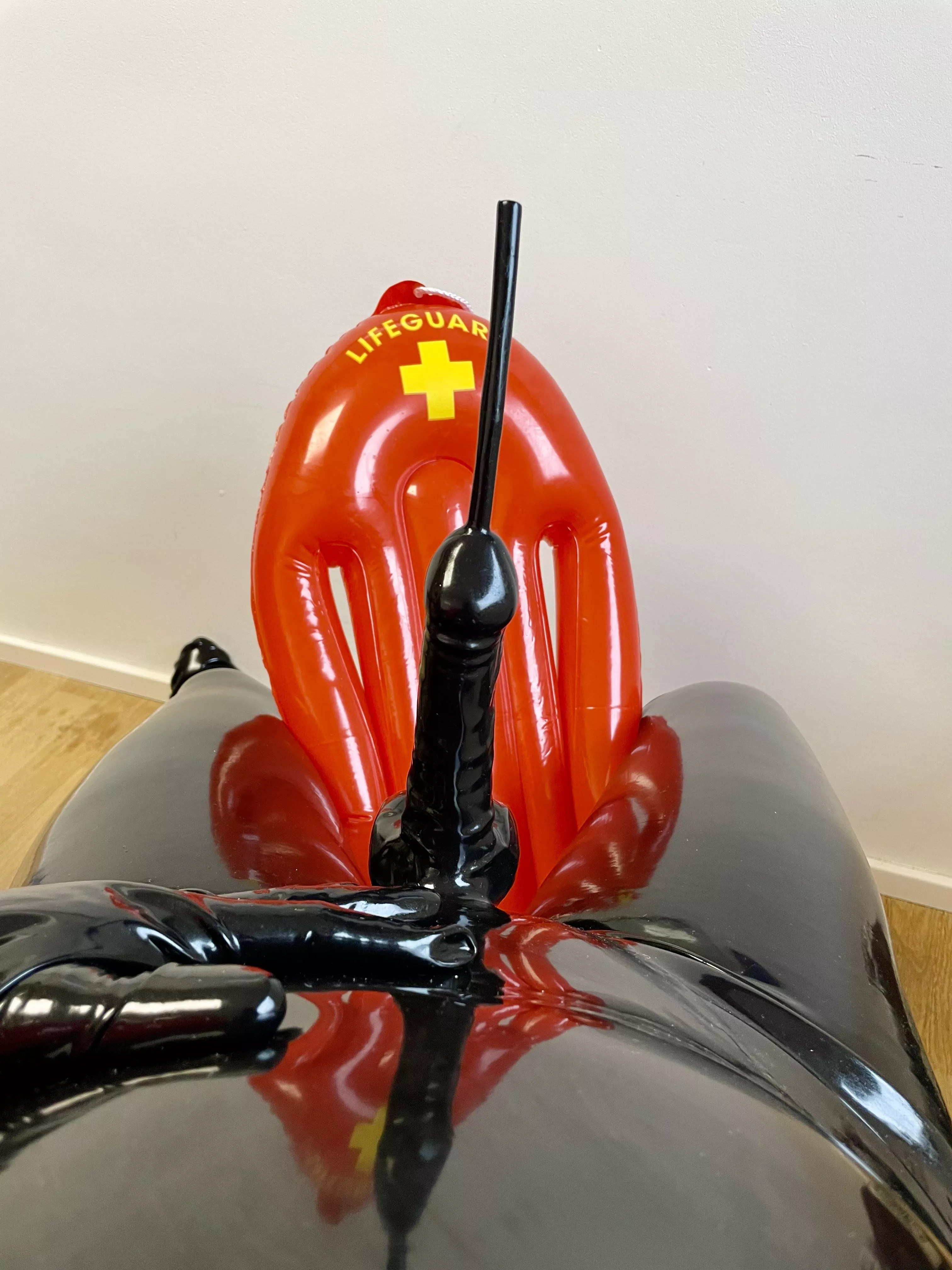 Fully wrapped in latex and enjoying the feeling posted by Latexfucker