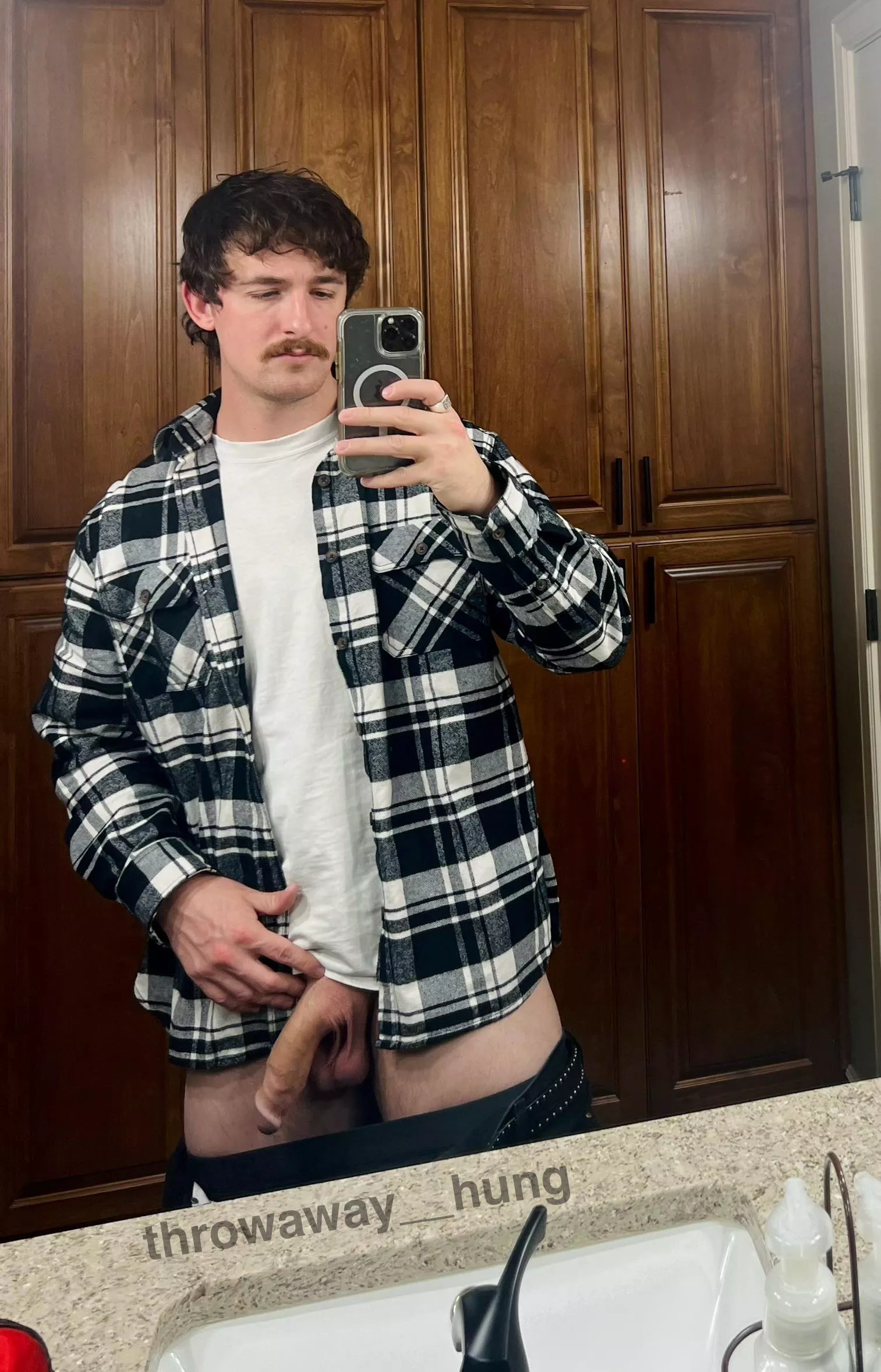 i call this masterpiece“heavy cock and mustache” 🐓 posted by Throwaway__Hung