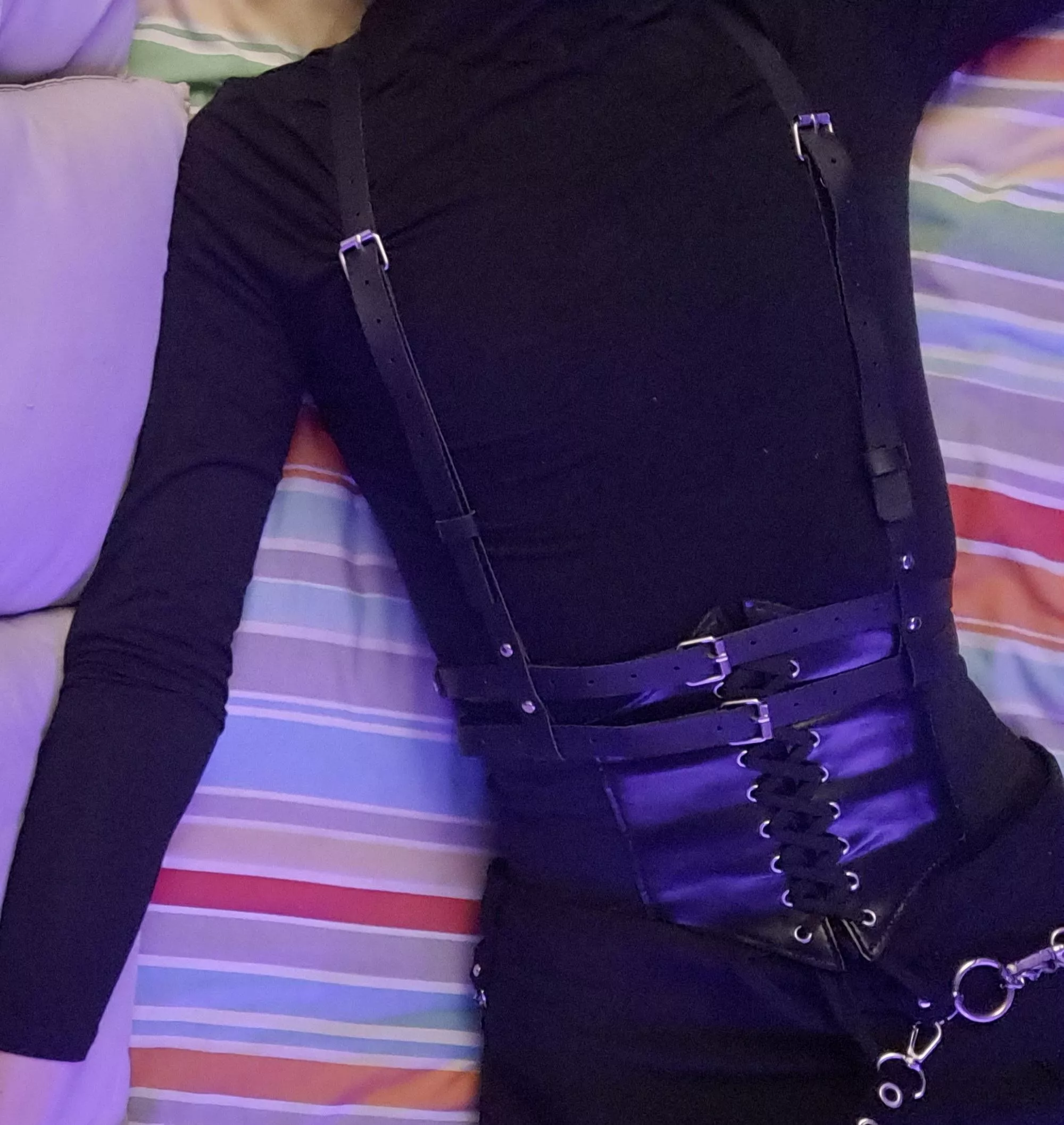 I'm lying on your bed what do you do? posted by Kwalorblmn