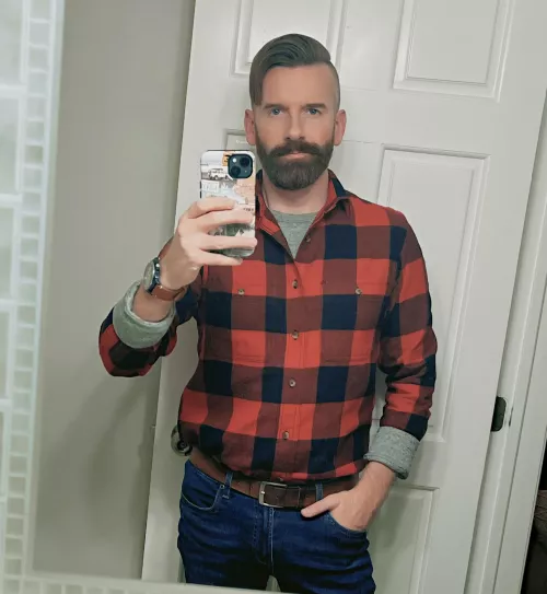 I’ve basically bought the same red flannel shirt for the last ten years. I like what I like! 😊 by Laowai79