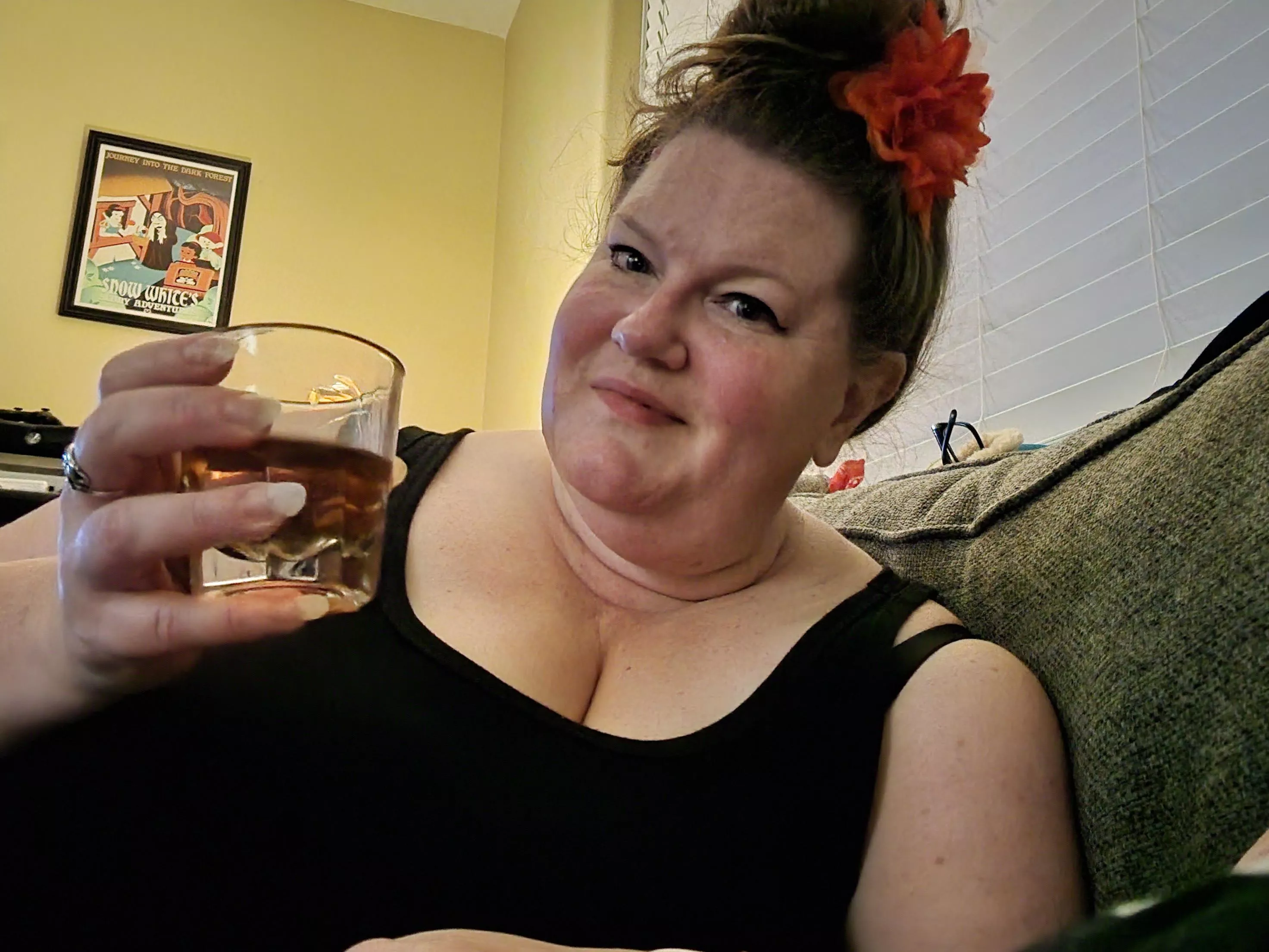 Just a little peak of cleavage 😉 posted by Lavender_Lush72