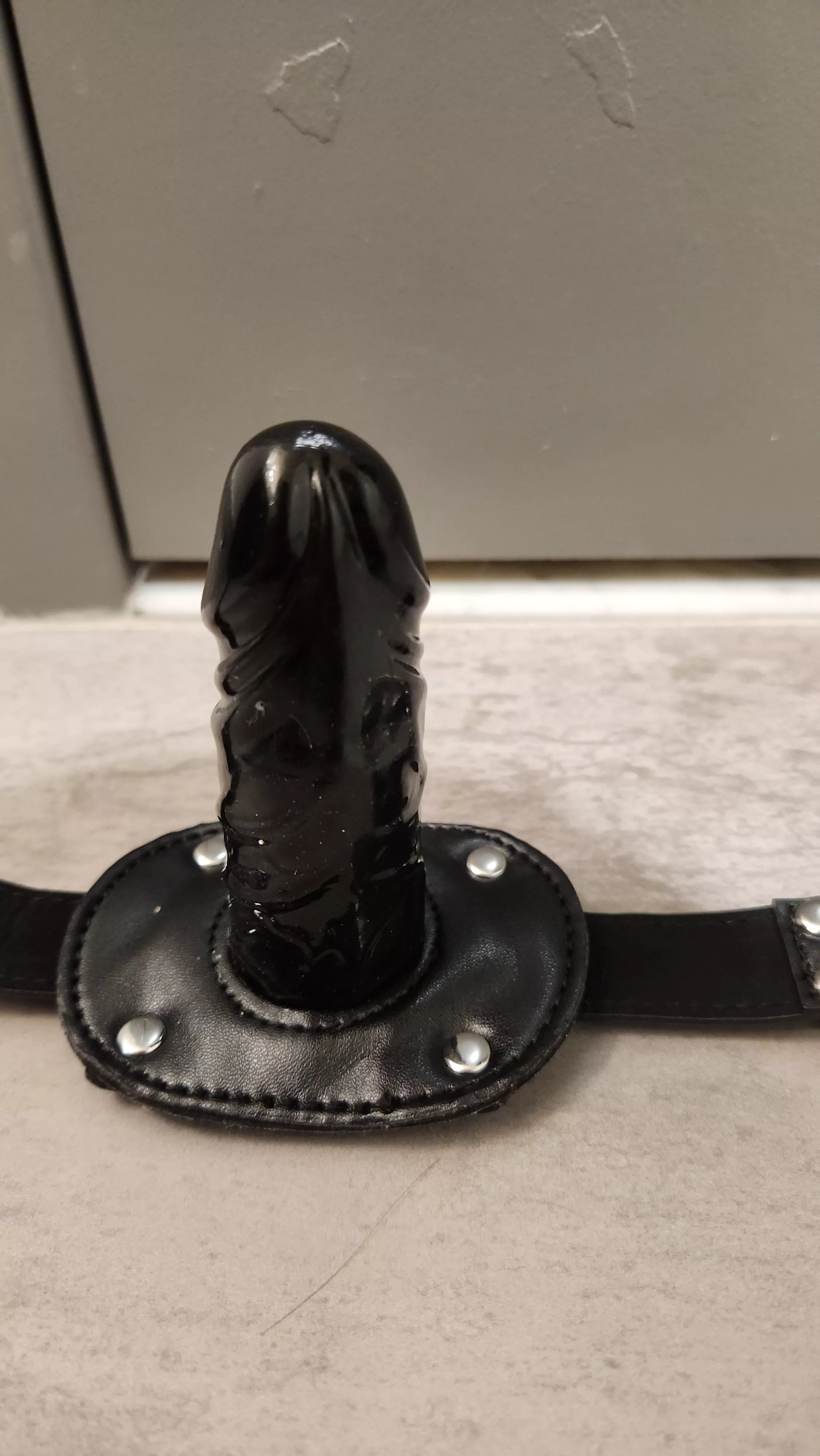 Let's make a deal, I got a dildo gag. For every like I'll keep it in for a minute, ever comment I'll keep it in for 2, every dm I'll keep it on for 5. You have till tonight to get the time up...go posted by Sorta_Sad
