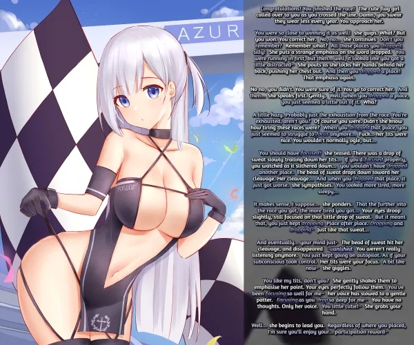 Losing the Race~ [Tits] [Hypnosis] [Femdom] [Teasing] [Seduction] by chntiixx