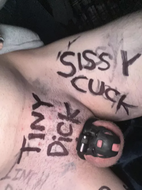 Made sure he knows his place! by Bbc-slut4life