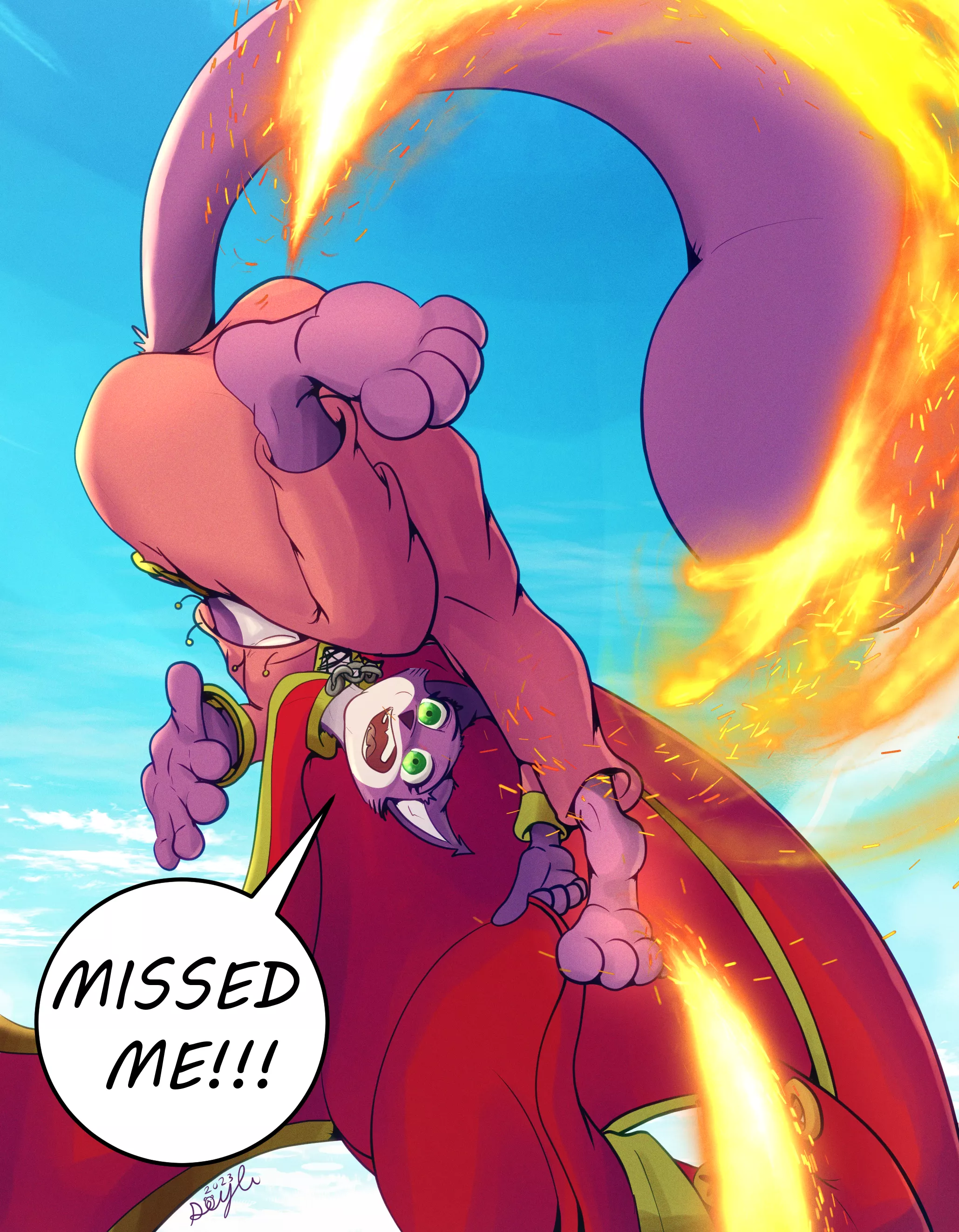 Missed me! (Art by me) posted by shade105