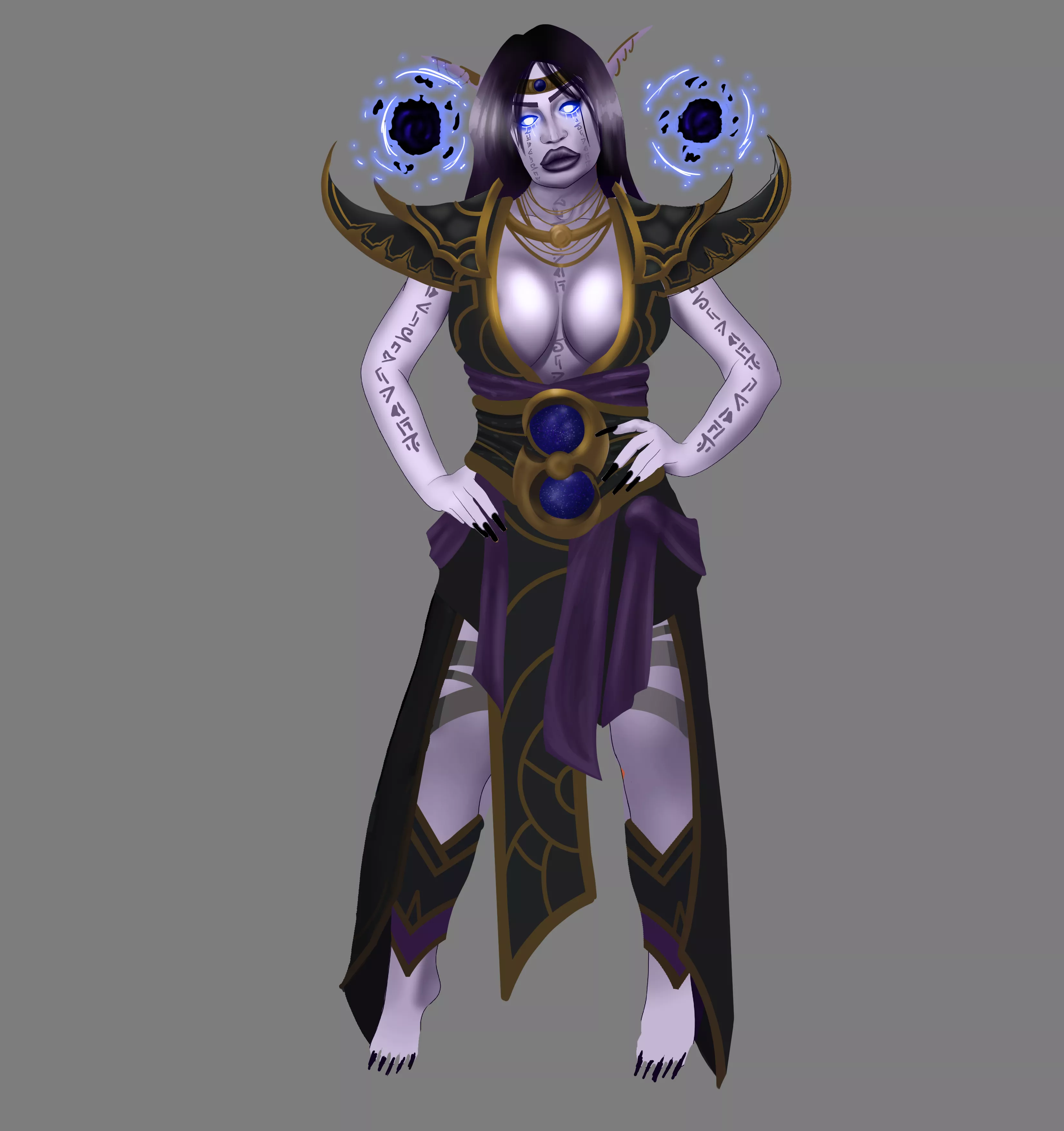 My version of Xal'atath (art by me) posted by GrandTrade4482