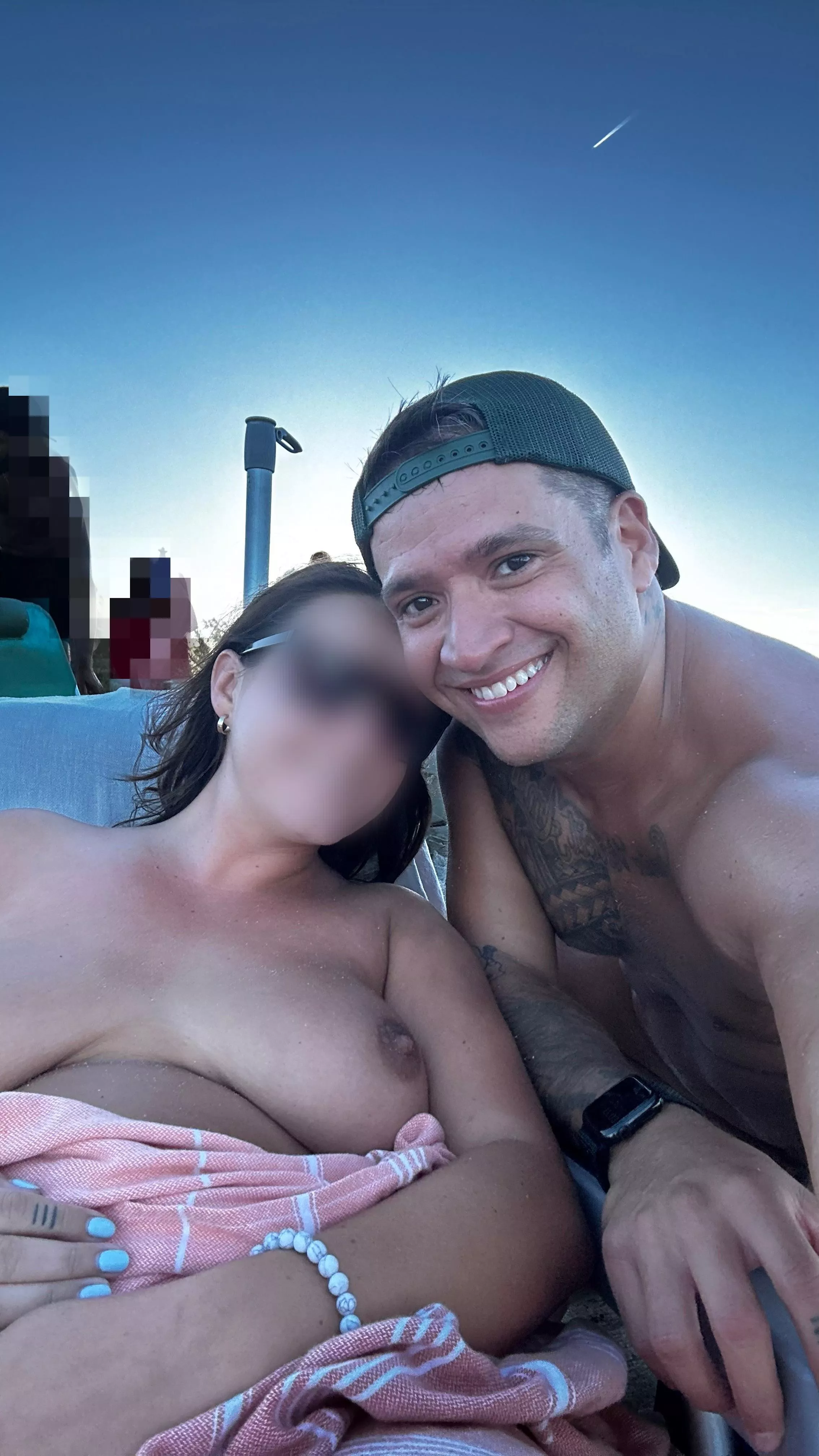 Nude beach in November. We love it here in south Florida posted by sunburnsugar