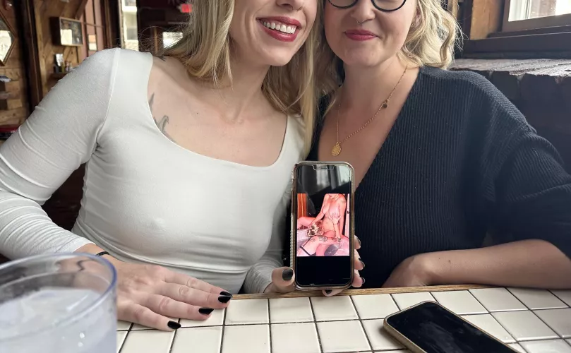 Showing her husband what we got up to on girls night! by Mrsmoonmama