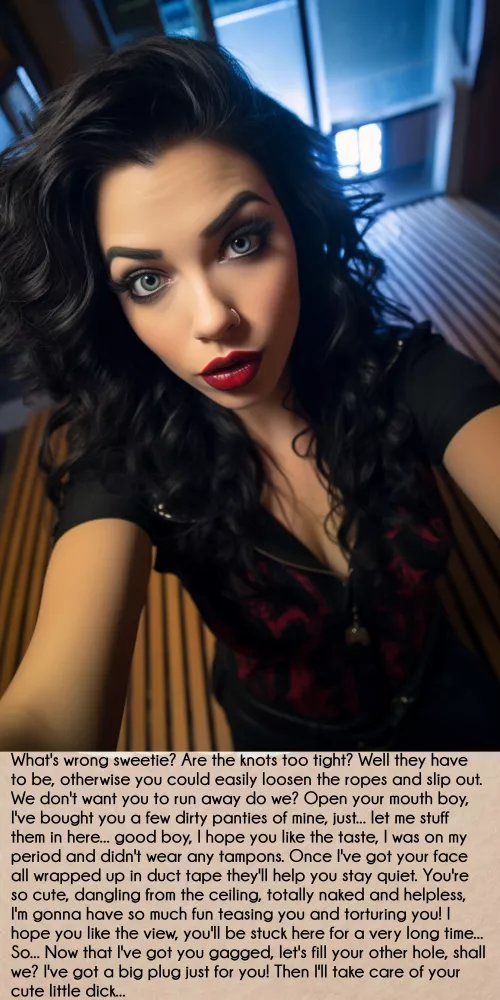 Training her shibari skills by Dominan-t