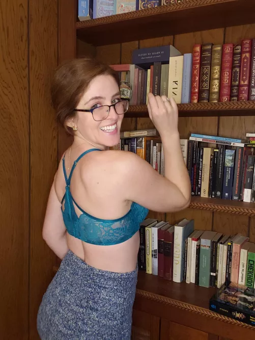 Wanna come play librarian with me? by DelilahDean18
