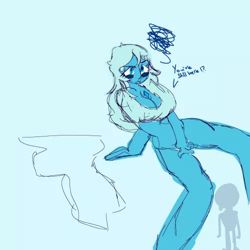 A rushed Blue Diamond, Constructive Criticism appreciated ! by Zanytoe