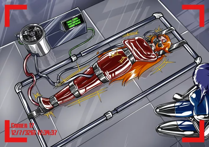 Anti-struggle bondage frame by SiarX