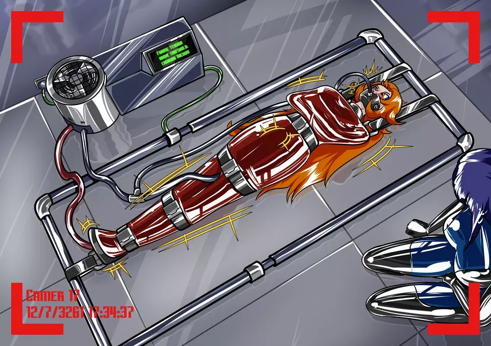 Anti-struggle bondage frame posted by SiarX