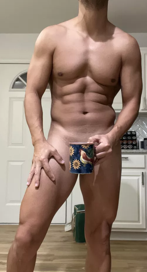 Are you staring at my cock? You should be! Rise and grind 😘 by Future_Poolboy